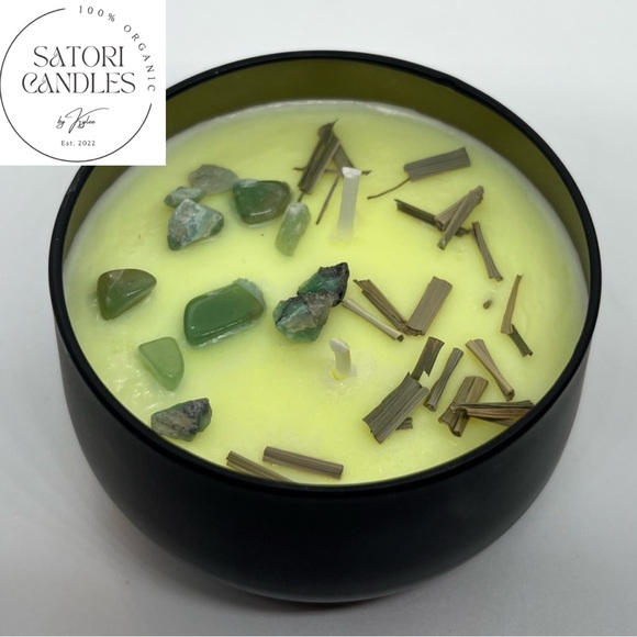Other Lemongrass Green Aventurine Candle Poshmark